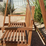 Outdoor Hardwood Garden Swing