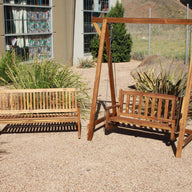 Outdoor Hardwood Garden Swing