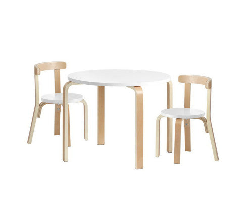Nordic Kids Table Chair Set 3PC Desk Activity Study Play Children Modern - SM Everyday Living