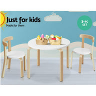 Nordic Kids Table Chair Set 3PC Desk Activity Study Play Children Modern - SM Everyday Living
