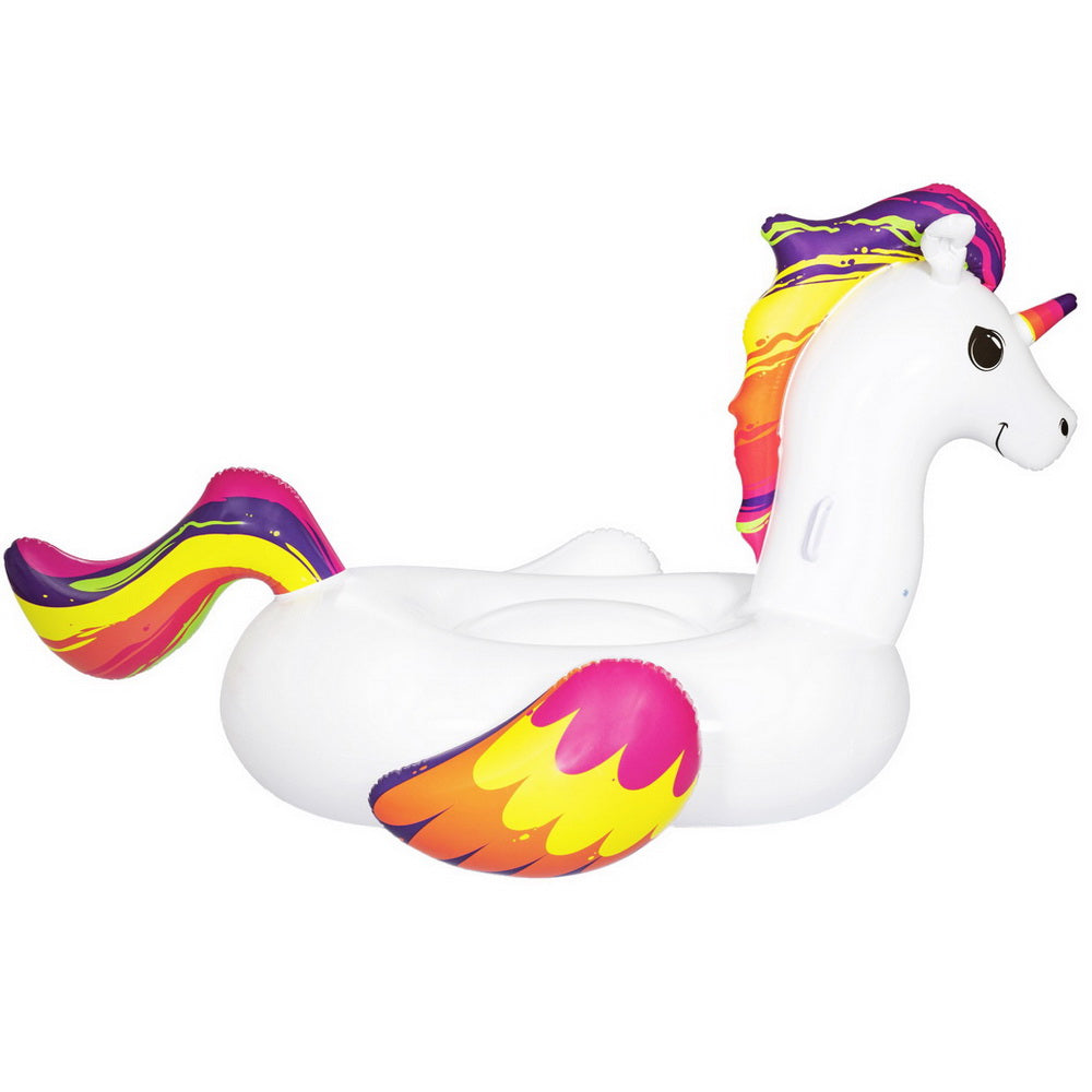Bestway Unicorn Float Rider Inflatable Ride On Floating Pool Lounger 224x156CM - SM Everyday Living