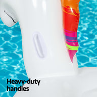 Bestway Unicorn Float Rider Inflatable Ride On Floating Pool Lounger 224x156CM - SM Everyday Living