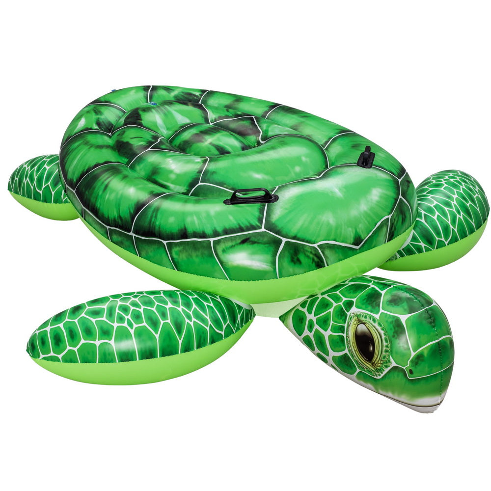 Bestway Float Turtle Rider Inflatable Ride On Floating Pool Lounger 153x140CM - SM Everyday Living