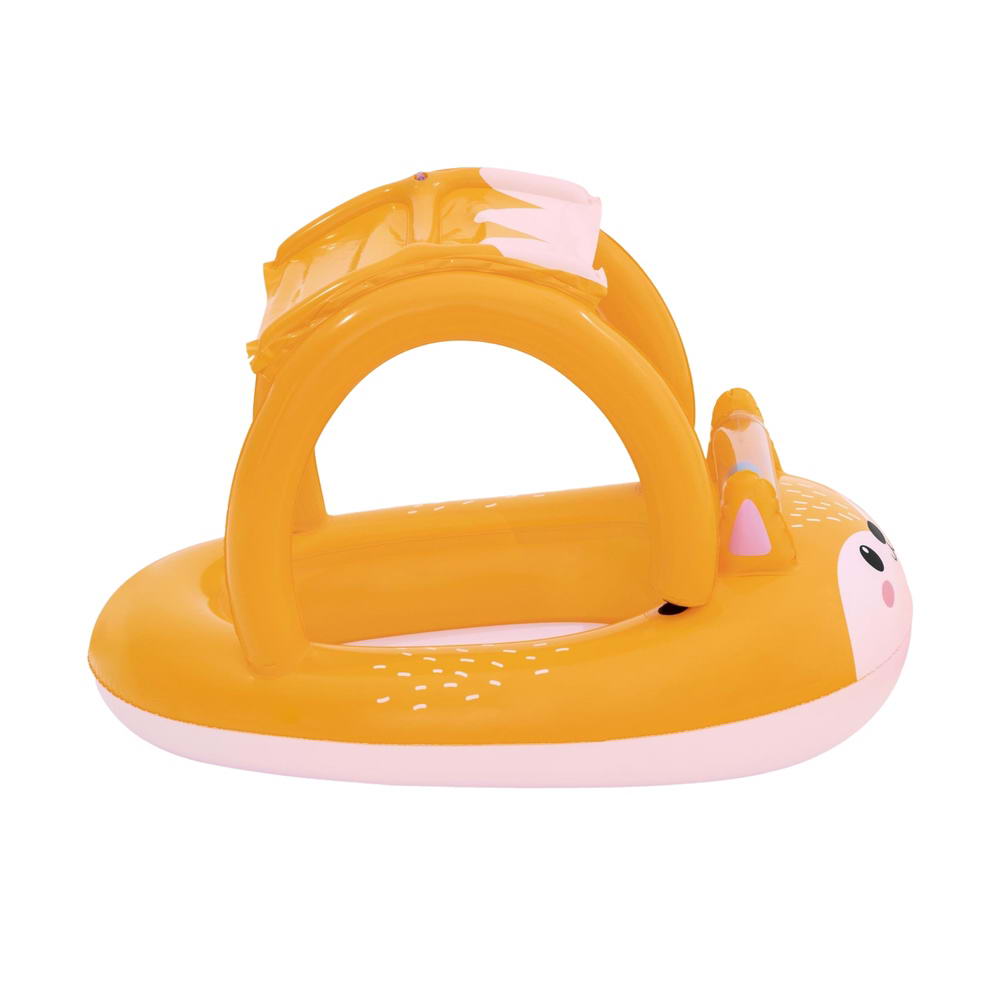 Bestway Kids Inflatable Fox Swim Float Floating Seat Canopy Pool Toys 94x66CM - SM Everyday Living