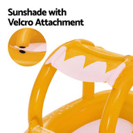 Bestway Kids Inflatable Fox Swim Float Floating Seat Canopy Pool Toys 94x66CM - SM Everyday Living