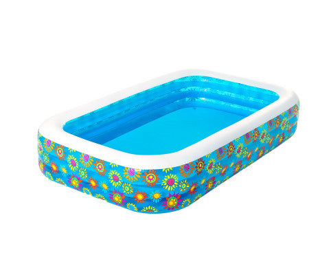 Inflatable Kids Play Pool Swimming Pool Rectangular Family Pools - SM Everyday Living