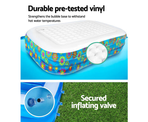 Inflatable Kids Play Pool Swimming Pool Rectangular Family Pools - SM Everyday Living