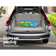 Bestway Kids Pool 244x46cm Round Above Ground Rigid Swimming Pools Undersea 2074L - SM Everyday Living