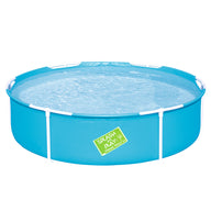 Bestway Kids Pool 152x38cm Round Steel Frame Swimming Pools Above Ground 580L - SM Everyday Living