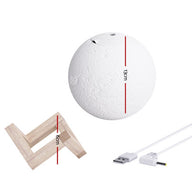 Diffuser LED Moon Lamp 880ml - SM Everyday Living