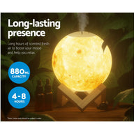 Diffuser LED Moon Lamp 880ml - SM Everyday Living