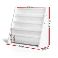 Kids Bookshelf Shelf Children Bookcase Magazine Rack Organiser Display - SM Everyday Living