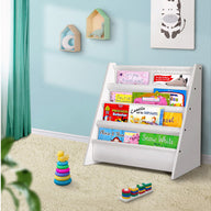 Kids Bookshelf Shelf Children Bookcase Magazine Rack Organiser Display - SM Everyday Living