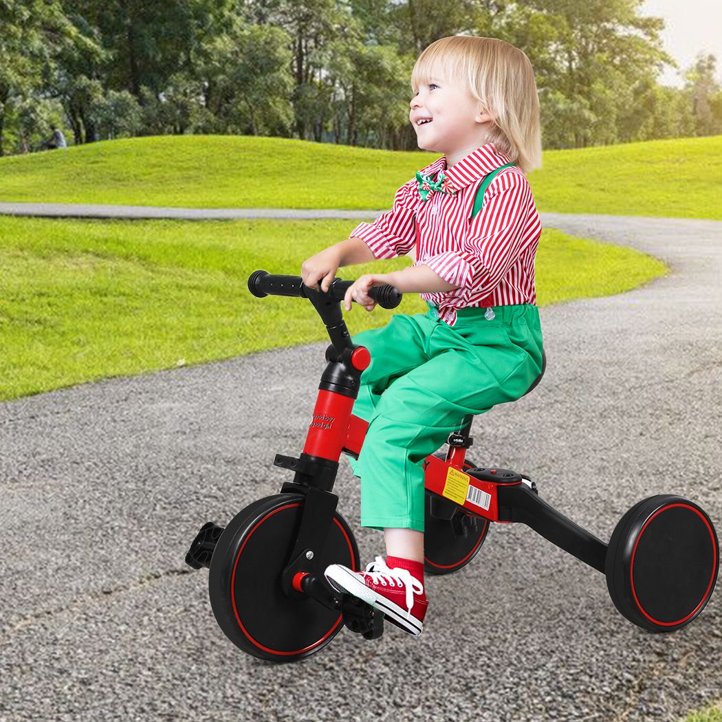 3in1 Kids Tricycle Toddler Balance Bike Ride on Toys Toddler Push Trike - SM Everyday Living
