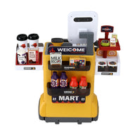 Keezi Kids Pretend Playset Supermarket Shopping Role Play Toy Cash Food 48PCS - SM Everyday Living