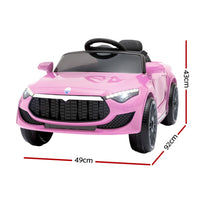 Kids Ride On Car Electric Pink - SM Everyday Living