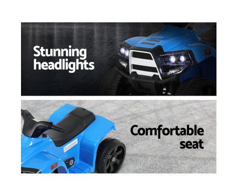 Kids Ride On ATV Quad Motorbike Car 4 Wheeler Electric Toys Battery - SM Everyday Living