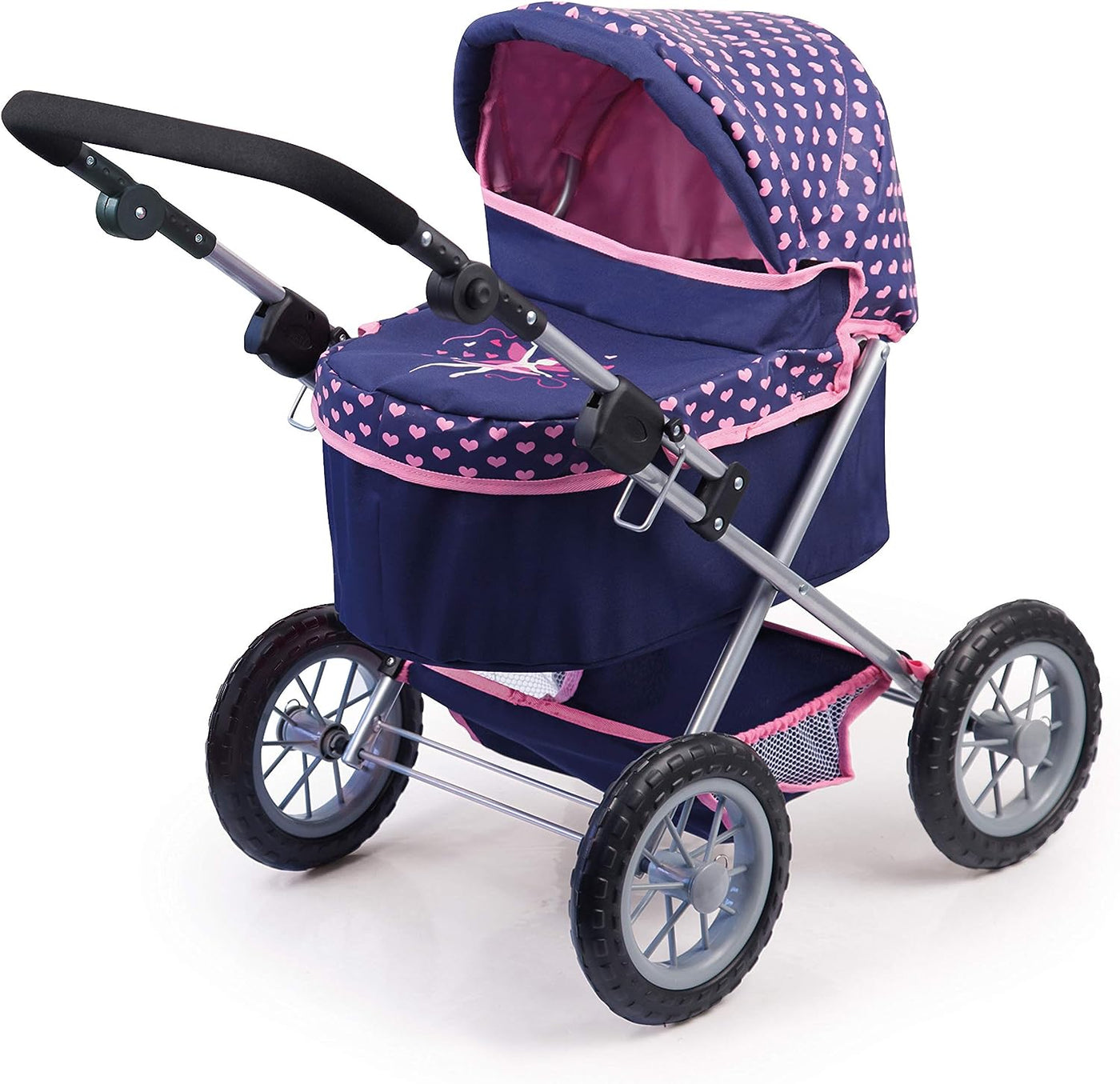Baby Dolls Pram, Blue and Pink
