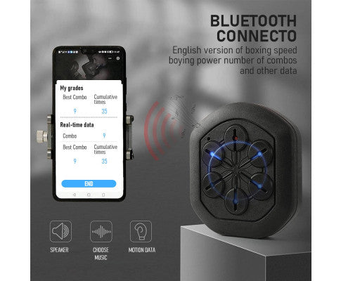 Music Boxing Training Electronic Boxing Wall Target Glove Intelligent APP Combat - SM Everyday Living
