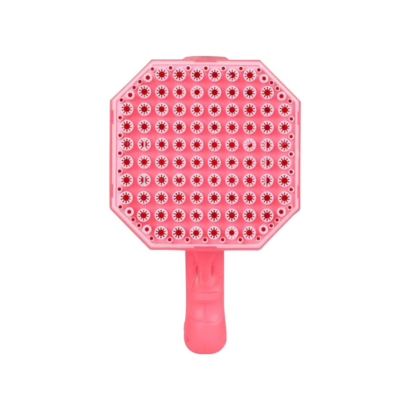 GOMINIMO 132 Holes Rechargeable Bubbles Machine Gun for Kids (Pink)