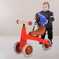 3 Wheels Baby Balance Bike Red
