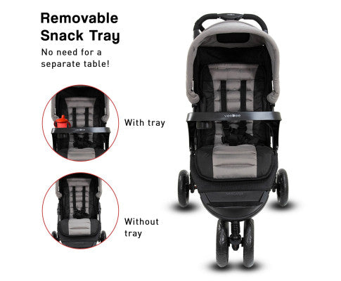 Navigator Stroller 3-wheel Pram For Newborns To Toddlers - SM Everyday Living