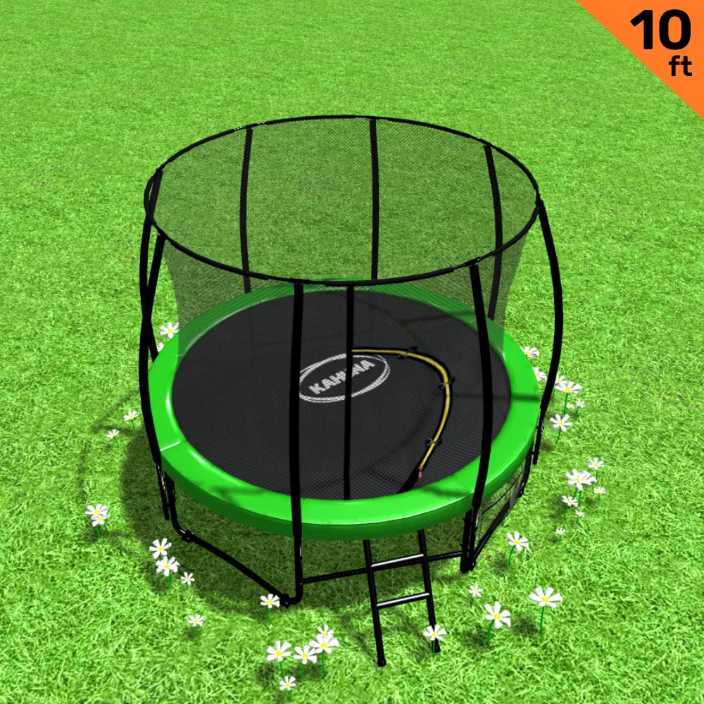 10ft Trampoline - Green