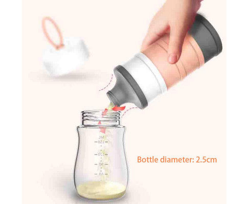 Baby Formula Milk Powder Snack Stackable 4 Layers Dispenser Container Infant Toddler - SM Everyday Living