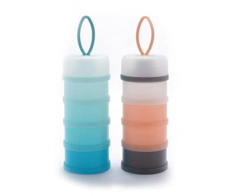 Baby Formula Milk Powder Snack Stackable 4 Layers Dispenser Container Infant Toddler - SM Everyday Living