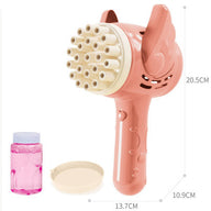 23-Hole Angel Bubble Hammer Gatling Bubble Machine Children's Electric Toy - SM Everyday Living