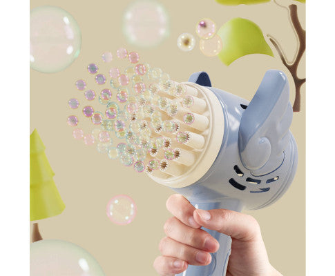 23-Hole Angel Bubble Hammer Gatling Bubble Machine Children's Electric Toy - SM Everyday Living