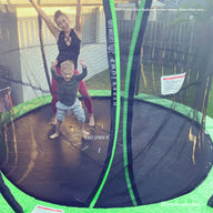 14ft Springless Trampoline - Green