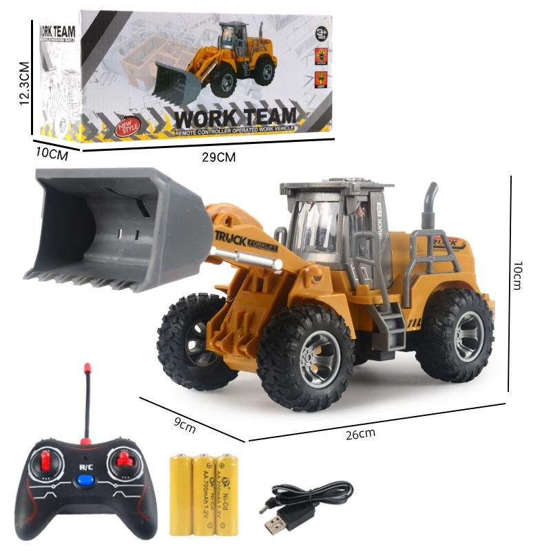 5-way Electric Engineering Vehicle Model with Wireless Remote Control - Excavator