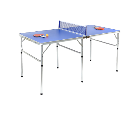 152cm Portable Tennis Table, Folding Ping Pong Table Game Set - SM Everyday Living