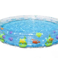 Bestway 1.83m x H33cm Deep Dive 3-Ring Inflatable Play Pool