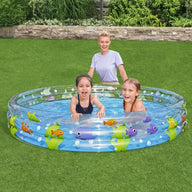 Bestway 1.83m x H33cm Deep Dive 3-Ring Inflatable Play Pool