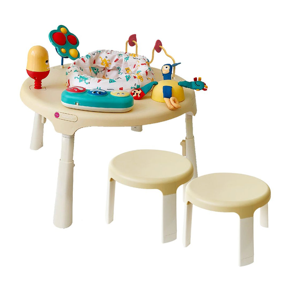 PORTAPLAY STAGE-BASED ACTIVITY CENTER - MONSTERLAND ADVENTURES + STOOLS COMBO - SM Everyday Living