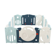 Baby Playpen 16 Panels Foldable Toddler Fence Safety Play Activity Barrier - SM Everyday Living