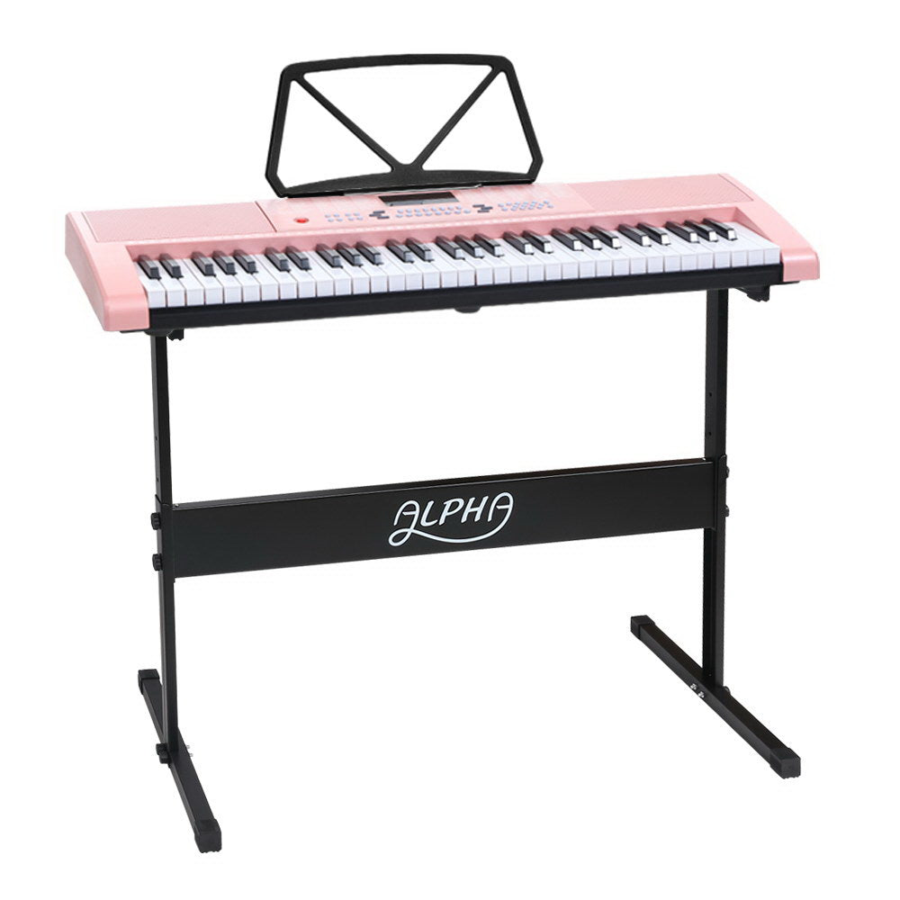 61 Key Lighted Electronic Piano Keyboard Electric