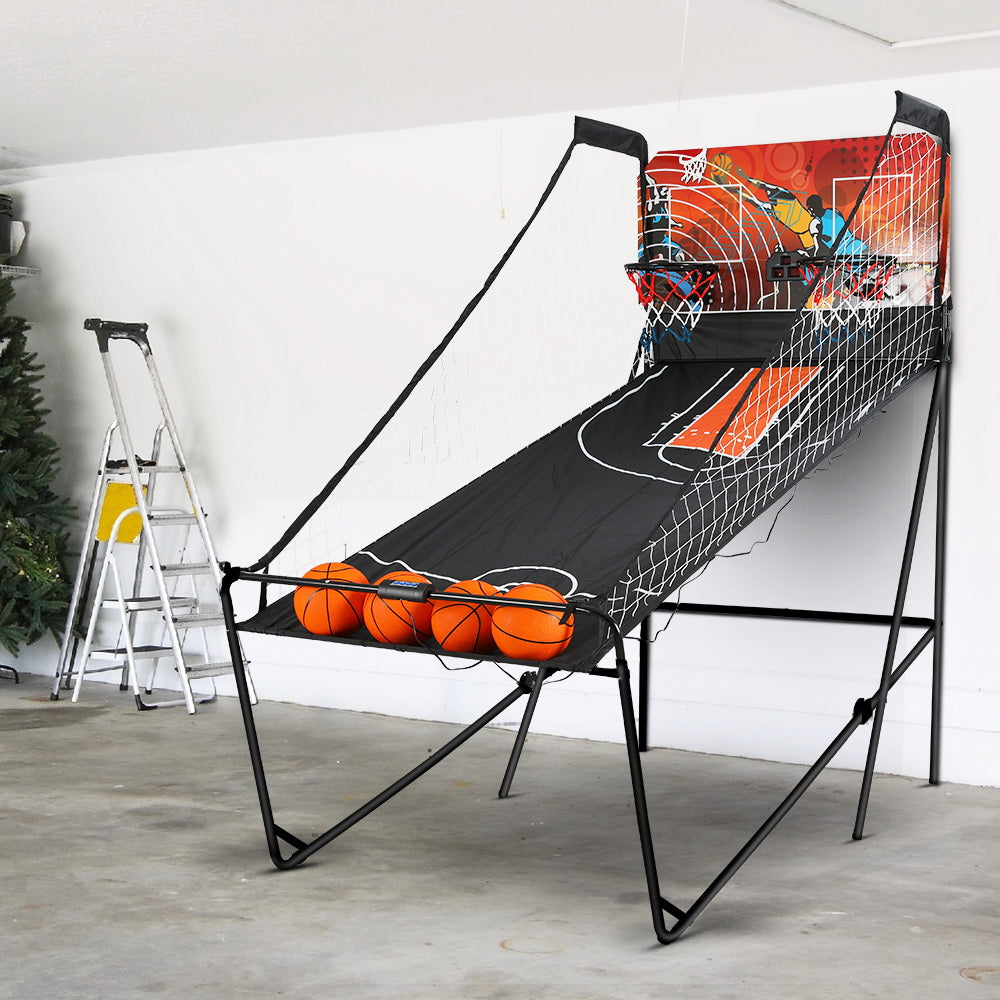 Arcade Basketball Game Double shooting Electronic Scoring Folding Outdoor Kids - SM Everyday Living