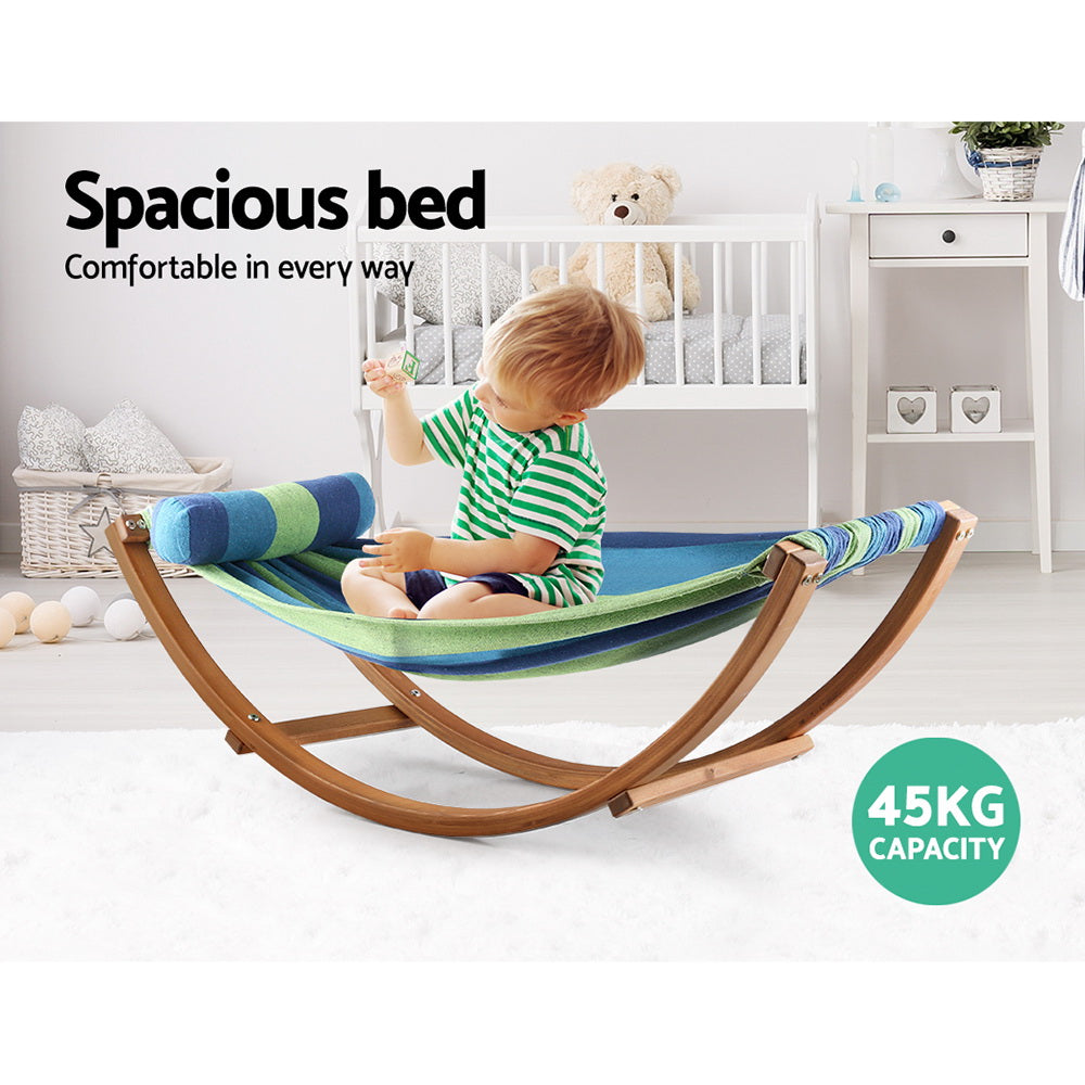 Kids Hammock Chair Swing with Pillow
