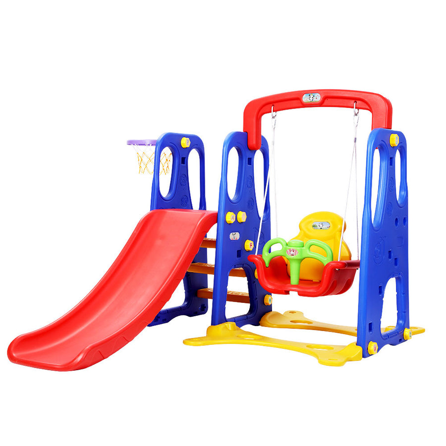 Kids 3-in-1 Slide Swing