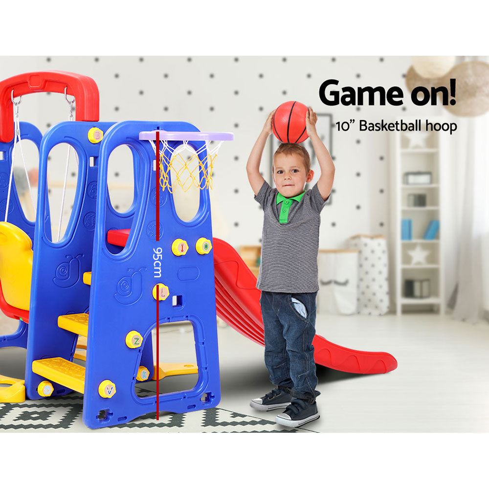 Kids 3-in-1 Slide Swing