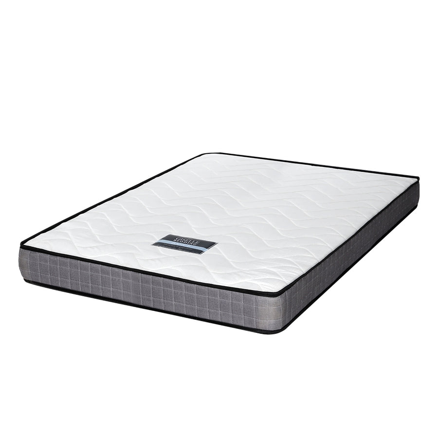 Mattress Medium Firm Mattresses Tight Top Bed Bonnel Spring 13cm QUEEN
