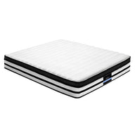 Bedding Rostock Euro Top Pocket Spring Mattress 27cm Thick Queen