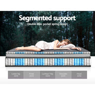 Mattress Pocket Mini Spring Mattresses Medium Firm Bed Double