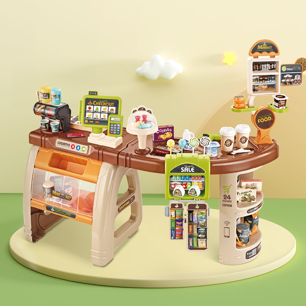 Kids Supermarket Pretend Role Play Shop Grocery