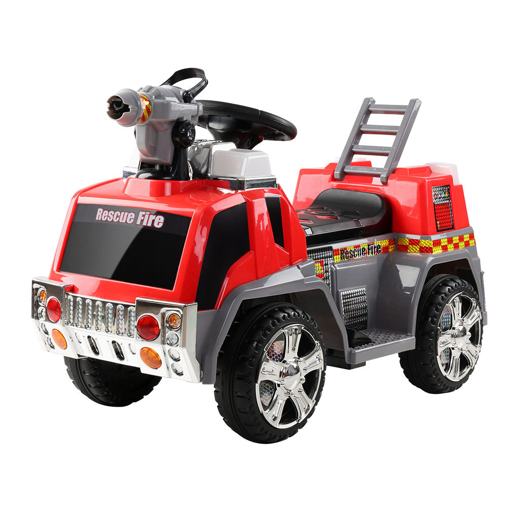 Kids Ride On Fire Truck Red