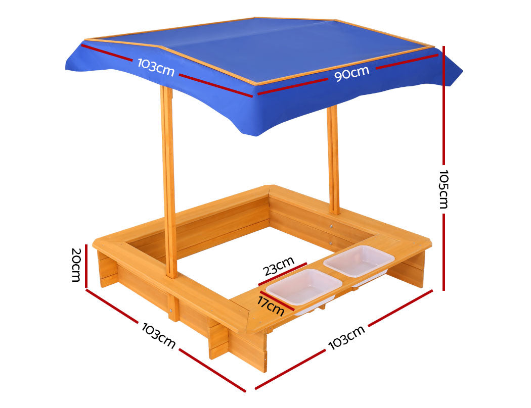 Outdoor Canopy Sand Pit - SM Everyday Living