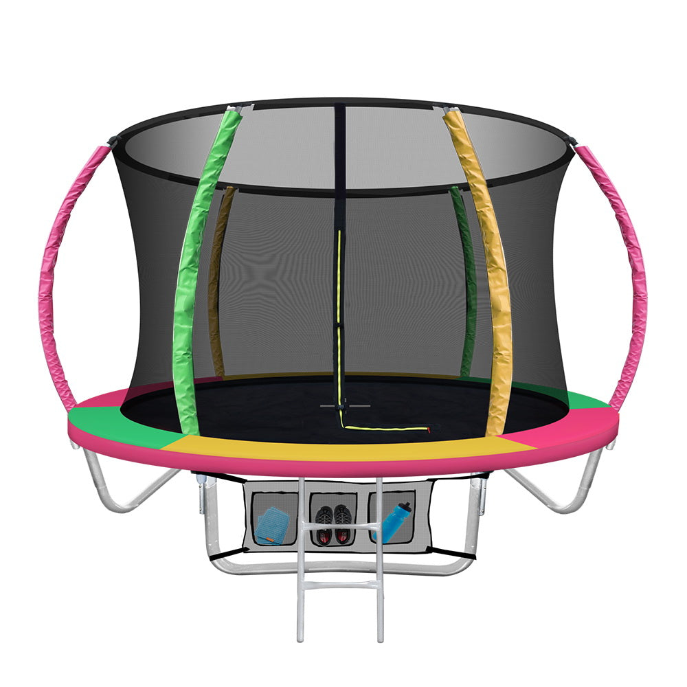 8FT Kids Trampoline - Rainbow